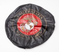 A 20th Century United States Marine Corps drum cover.