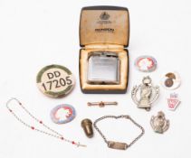 A Ronson plated Whirlpool lighter.