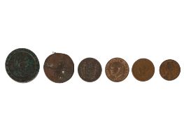 A mixed collection of World and British coins.