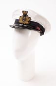 A 20th Century Italian Navy Senior Warrant Officer cap.