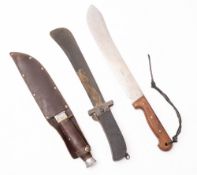 A William Rodgers, Sheffield Bowie knife.