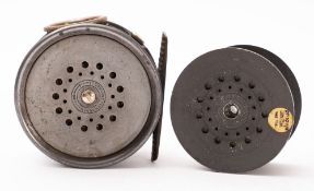 A Hardy Bros, Alnwick The Perfect 3.75' wide spool fly fishing reel.