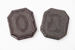 Two late 19th Century 1/6th plate daguerreotypes in Union cases.