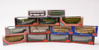 Original Omnibus and EFE, a collection of various diecast buses. In a range of liveries, all boxed.