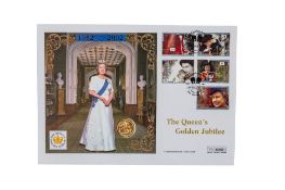 The 2002 Queen's Coin collection in eight albums including a 2001 sovereign,