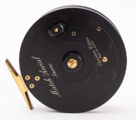 A Match Aerial Narrow Limited Edition 4 1/2 inch centre pin reel,