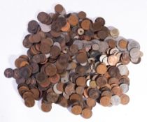 A mixed collection of British coinage.