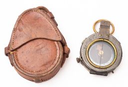 A WWI Verner brass compass by S Mordan & Co.