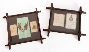 A piece of Princess Alexandra of Denmark's wedding dress from her wedding to Albert Edward Prince