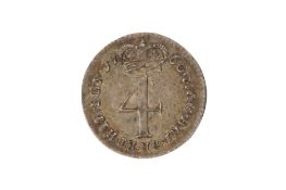 A 1760 Maundy Fourpence of higher grade.