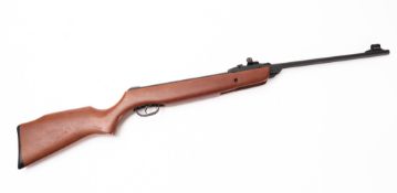 A Gamo Multishot break barrel air rifle. Serial number 04-1C-136685-00, .22 calibre with a 17.