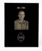 SQSM William Knight MM Royal Tank Regiment a collection of photographs and ephemera from the North