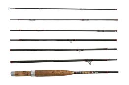 A Hardy Bros, Alnwick 'The Smuggler' seven piece fly fishing rod.