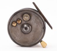 A Hardy Bros, Alnwick Silex no 2, 3.5' fly fishing reel.