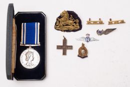 A QEII Police Long Service and Good Conduct medal awarded to Const Robin Little.