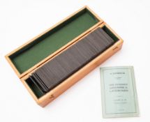 An early 20th Century set of 100 Astronomical lantern slides.