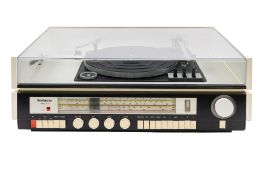 A Goodmans 1-10z Compact Stereo Radio-Amplifier and Transcription Record-Player, serial number 1214,