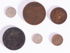 A small group of late 19th/ early 20th Century World coins.