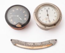 A mid 20th Century Smiths dashboard clock.