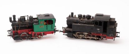 A G gauge Lehmann 0-6-0 Deutsche Bahn tank engine.