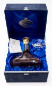 A limited edition Auchentoshan 12 year old scotch whisky 'The QEII Decanter'.