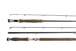 A Hardy Bros, Alnwick 'The Westcountry' three piece fly fishing rod.