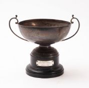 Arrol-Johnston. A George V two handled silver trophy, maker Mappin & Web, London 2921,