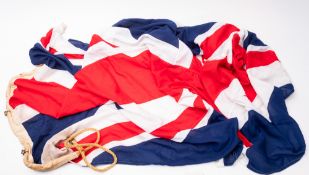 A 20th Century large Union Jack flag.
