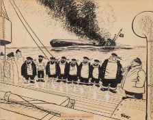 'Giles' (Ronald Carl Giles 1916-1995),'What do they call you - Snow White?',