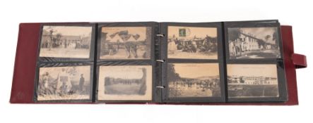 A collection of early 20th Century postcards relating to the French Foreign Legion.