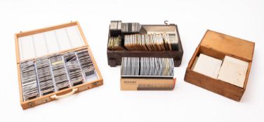 A collection of early 20th Century glass negatives relating to British towns.