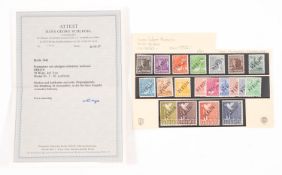 West Berlin. 1948 Allied occupation SG B1 - B20 unmounted mint set,
