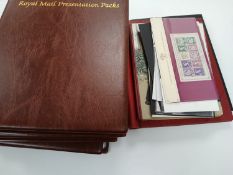 Great Britain. A collection of GB presentation packs in three Royal Mail albums,
