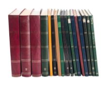 World. A collection of world stamps in seventeen stock-books,