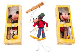 A Mickey Mouse Pelham Puppet. Boxed, tog