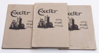 Sweet, Walter, ' Exeter Sketches by W H Sweet with Plan', no date,