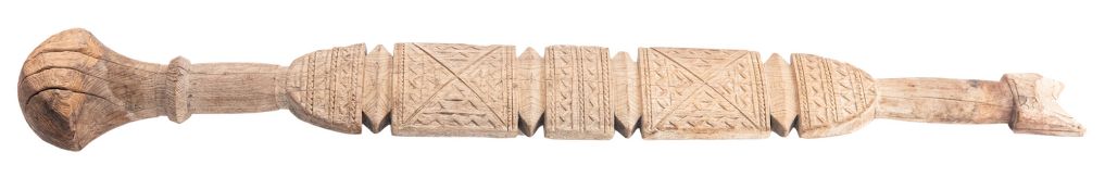 A North West African Tuareg carved wood