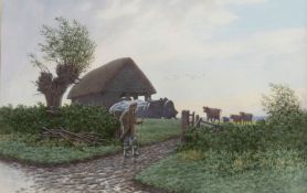 * Stanley Anderson (British, 1884-1966) - 'A Passing Storm'