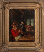 A later copy after David Teniers (Dutch, 1582-1649) - Figures in a tavern - Oil on panel -