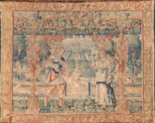 An important Brussels mythological tapestry, second half 16th century;