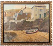 * Denys Law (British, 1907-1981) - A view of Mousehole Harbour,