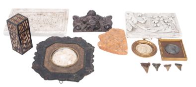 A small collection of works of art and collectibles;