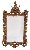 A Contemporary giltwood wall mirror in the 18th Century style,