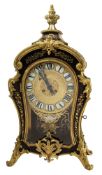 Vincenti et Cie, Paris, a boulle-work mantel clock