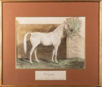 19th Century continental school - 'Kokeylan' - Watercolour on paper -