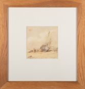 David Howell (British, b.1939) - 'Hatherleigh Market' - Watercolour - 13.5 x 18.5cm, 30 x 35.