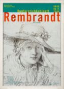 An art exhibition poster for Rembrandt -