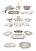 A quantity of various plated wares, to i