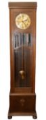 An early twentieth-century oak chiming l