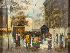 20th Century school - A French street